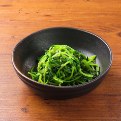 豆苗ナムル