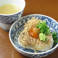 焼きおにぎりと特製だし