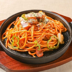 白州ベーコンのナポリタンスパゲッティ