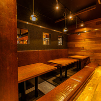 2名様～最大30名様程可能な個室をご用意！