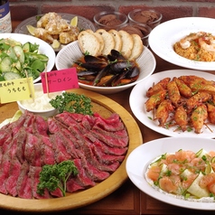 越谷ミート酒場 ビンゴのコース写真