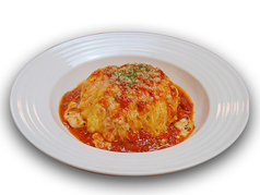 モッツァレラとトマトソースのイタリアンオムライス
