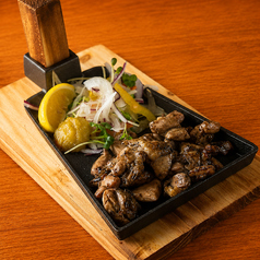 大山鶏の炭火焼き