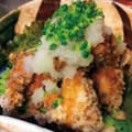 料理メニュー写真&nbsp;とり唐おろしポン酢(4ケ)