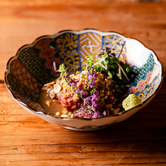 生本マグロの金胡麻醤油