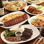 友人との飲み会や宴会に!ステーキなどお店自慢の料理が楽しめる2時間飲み放題付コース5000円(税込)～