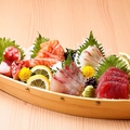 料理メニュー写真&nbsp;豪華！鶴松舟盛り