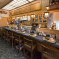 カウンター席×7席ご用意しています◎