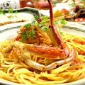 料理メニュー写真 渡り蟹のトマトソース
