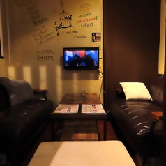 【ソファー席1×5】ゆったりくつろげるソファー席★