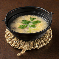 出汁が効いてる♪牛たん雑炊