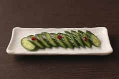 胡瓜のあご出汁漬け