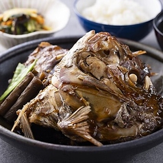 佐世保ブドウ鯛のあら煮定食