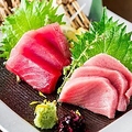 料理メニュー写真 本まぐろ二種食べ比べ