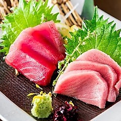 本まぐろ二種食べ比べ