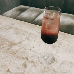 ノンアルコールカシスソーダ（ice）