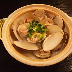 ハマグリの酒蒸し/あさりの酒蒸し