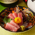 料理メニュー写真&nbsp;生本マグロの刺し　