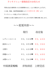 中国酒菜 暢暢 上野芝店のおすすめ料理3