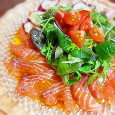 本日の鮮魚のカルパッチョ　～ライム風味のドレッシング～