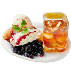 ごろっとブルーベリーシフォンケーキ