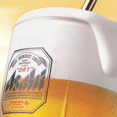 アサヒスーパードライ　生ビール　（中）