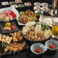 ご宴会にぴったりの飲み放題付きコースございます！