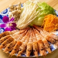 料理メニュー写真&nbsp;海老しゃぶしゃぶ