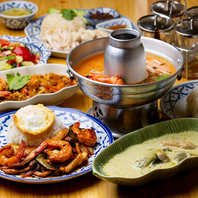 本格的なタイ料理の味を堪能できる店