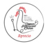 鉄板とロティサリーチキンの店 Aprecio アプレシオのロゴ