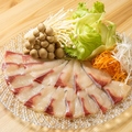 料理メニュー写真&nbsp;ブリしゃぶしゃぶ
