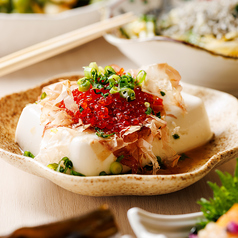 鰹節魚卵ぶっかけ冷奴