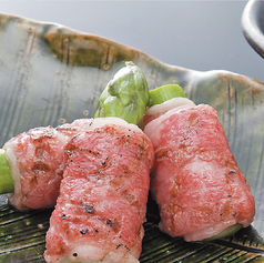 アスパラ牛肉巻き