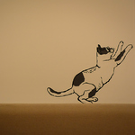 遊び心ある店内。猫ちゃんを探してみてください