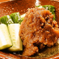 料理メニュー写真 オリジナル　鹿児島黒豚味噌きゅうり