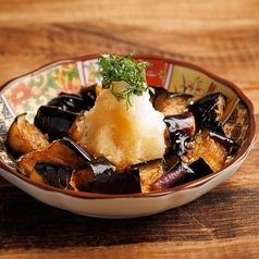 アツアツ茄子の揚げ浸し