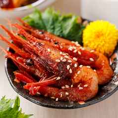 有頭甘エビキムチ