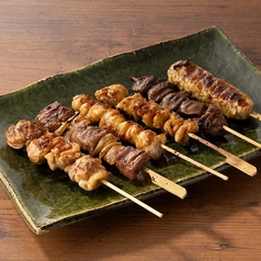 串焼き盛り合わせ6本