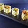 京生麩とチーズの湯葉巻き天ぷら