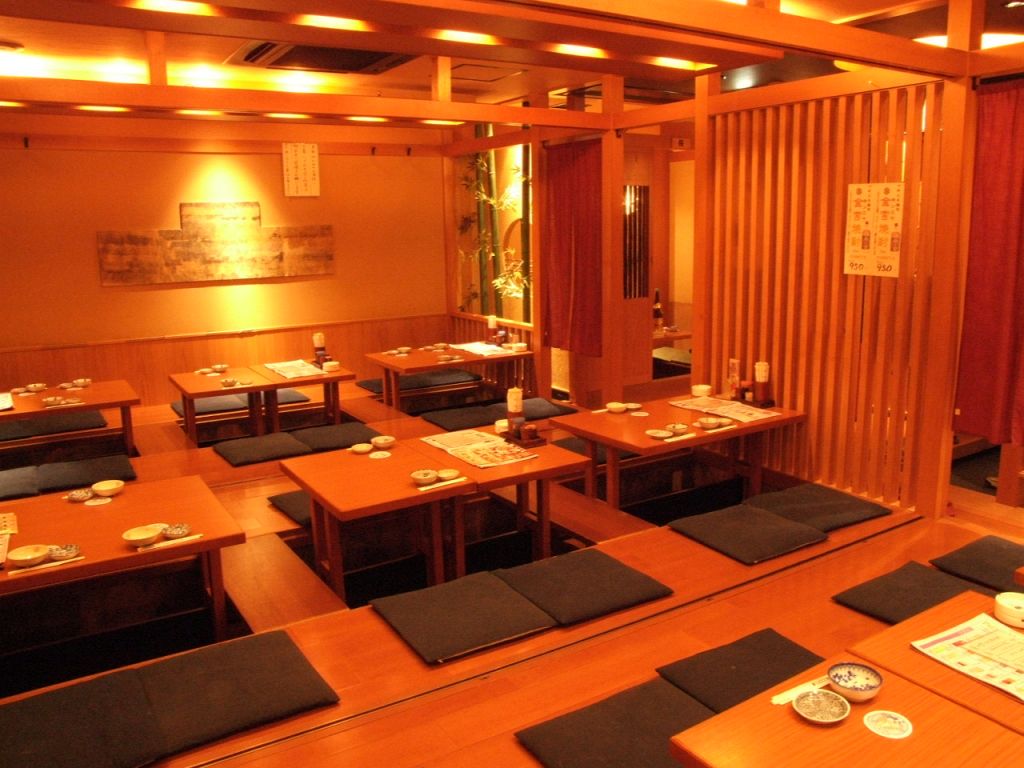 会社の宴会に最適◎みんながゆっくりできるお座敷席は最大38名様まで大歓迎！！