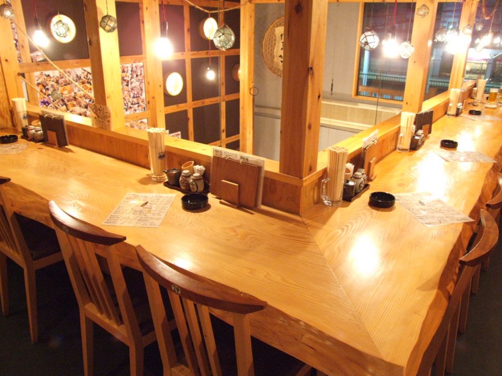 2Fゴンドラ席は吹き抜けになっているので、ホールを見下ろせちゃう。