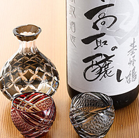 全国の地酒が常時50種以上！年間1000銘柄以上を厳選