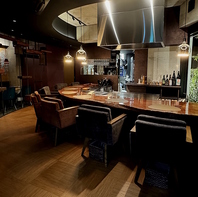 和を軸にしたオシャレな店内