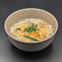 すじ玉うどん (ハーフ)