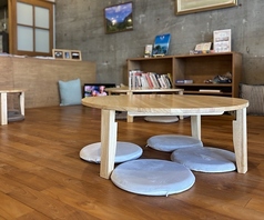 お子様に人気の小上がりのお席バンボ２つご用意がございます