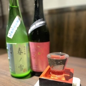 日本酒などもドリンクも種類豊富に揃えています