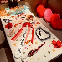 お誕生日・記念日サプライズ演出♪