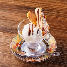 北海道産十勝カタラーナのミニパフェ