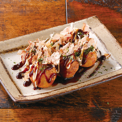 こだわりソースの揚げたこ焼