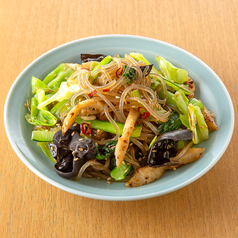 さつまいも春雨のあっさり炒め